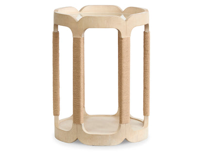 Salt Life Home - Sunset Cove Sanibel Brown Drum Table - T5783-35 view 3