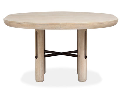 Salt Life Home - Sunset Cove Sanibel Brown Extendable Round Dining Table - D5783-24 view 3