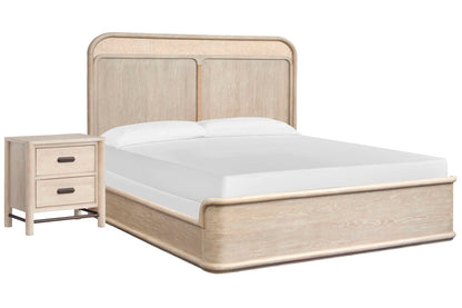 Salt Life Home - Sunset Cove Sanibel Brown King Panel Bed With Nightstand - B5783-64-KIT1 view 1