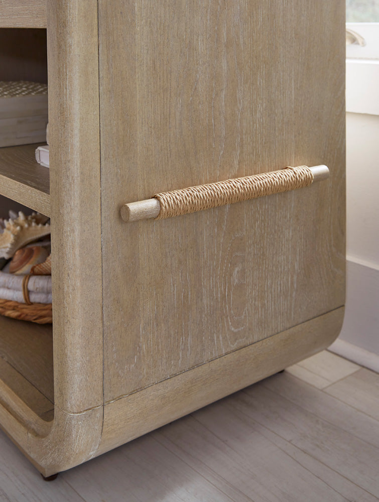 Salt Life Home - Sunset Cove Sanibel Brown Open Nightstand - B5783-05 view 10