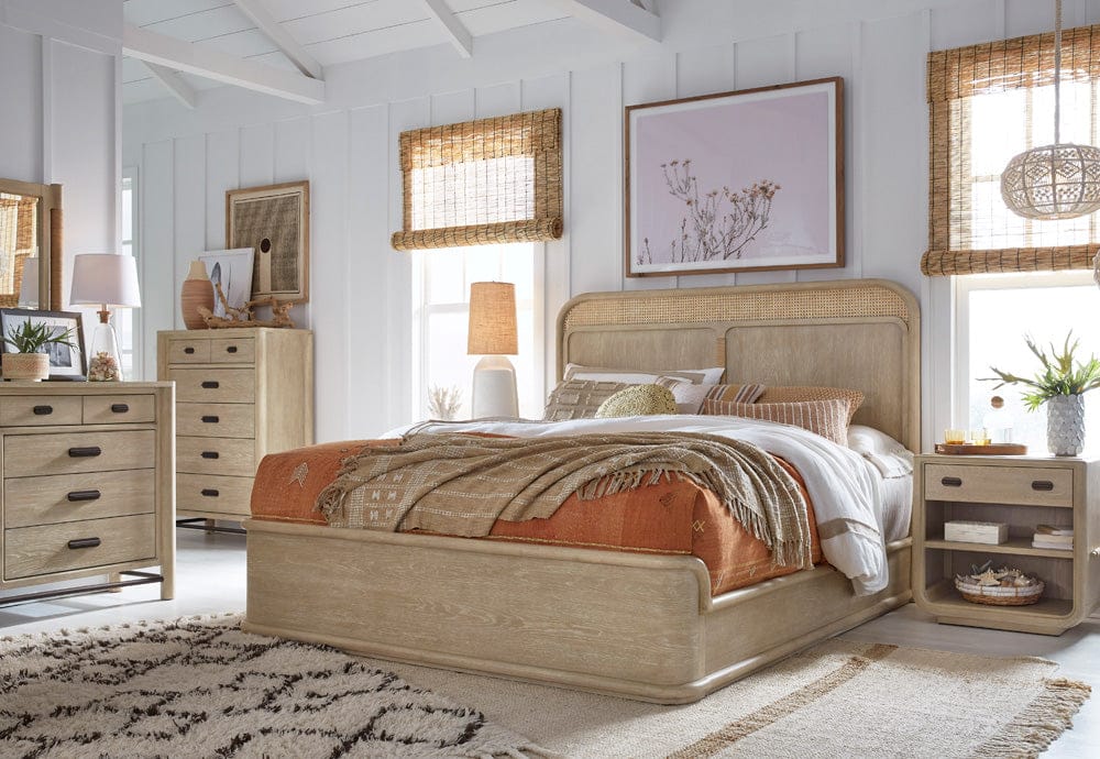 Salt Life Home - Sunset Cove Sanibel Brown Queen Panel Bed - B5783-54 view 12
