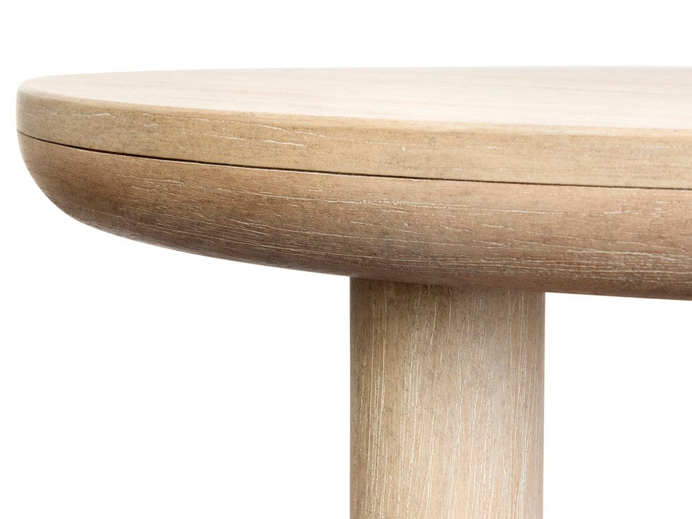 Salt Life Home - Sunset Cove Sanibel Brown Round End Table - T5783-05 view 6
