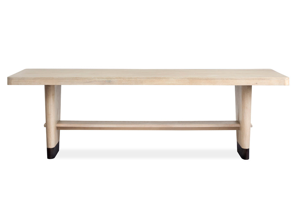 Salt Life Home - Sunset Cove Sanibel Brown Trestle Dining Table - D5783-21 view 2