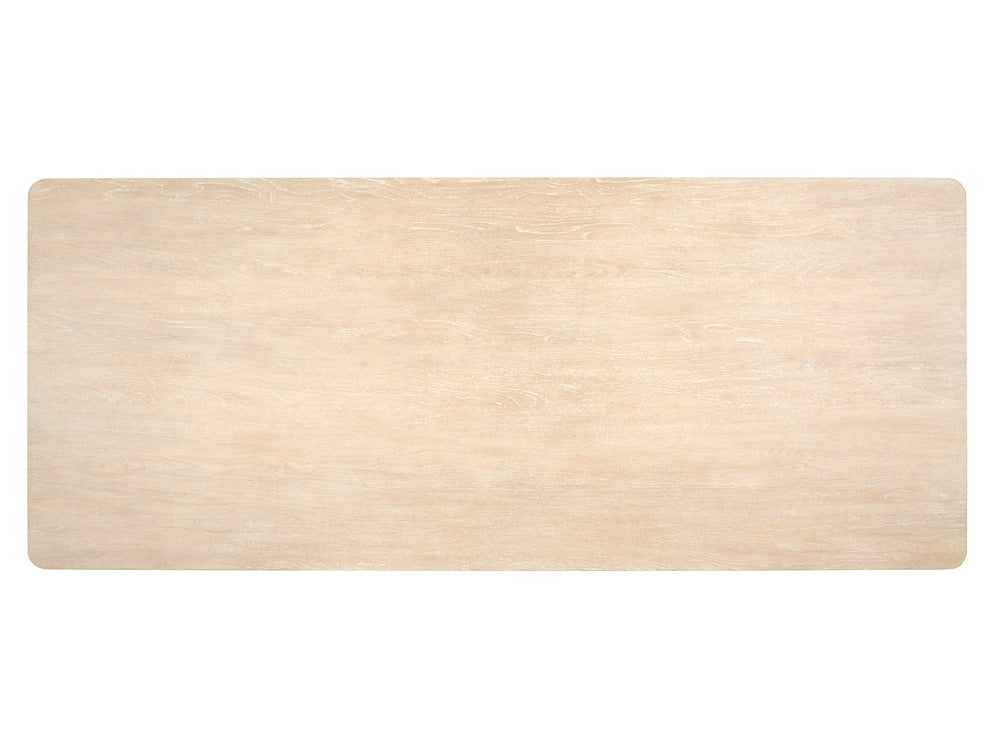 Salt Life Home - Sunset Cove Sanibel Brown Trestle Dining Table - D5783-21 view 5