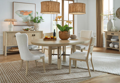 Salt Life Home - Sunset Cove Sanibel Brown Upholstered Side Chair Two Pack - D5783-62 view 9