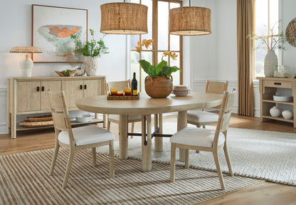 Salt Life Home - Sunset Cove Sanibel Brown Upholstered Side Chair Two Pack - D5783-62 view 10