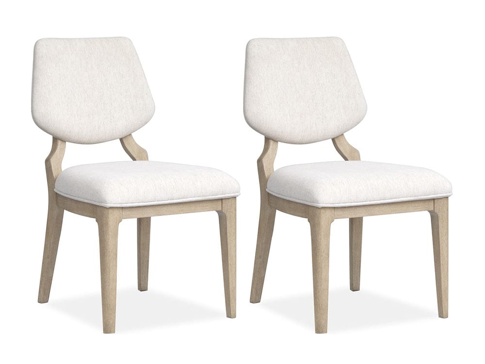 Salt Life Home - Sunset Cove Sanibel Brown Upholstered Side Chair Two Pack - D5783-63 view 1