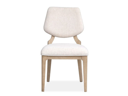 Salt Life Home - Sunset Cove Sanibel Brown Upholstered Side Chair Two Pack - D5783-63 view 2