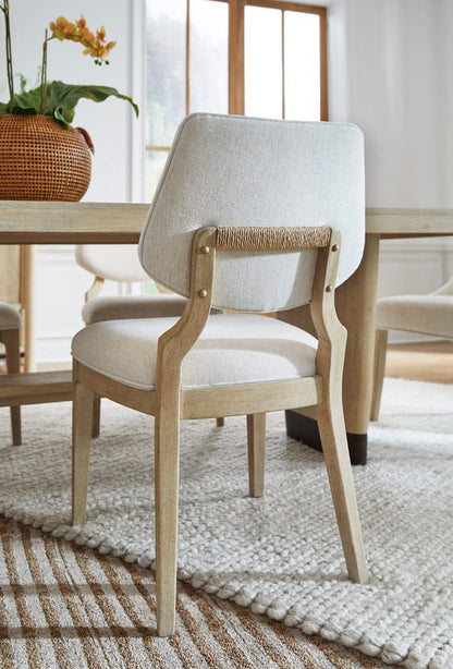 Salt Life Home - Sunset Cove Sanibel Brown Upholstered Side Chair Two Pack - D5783-63 view 6