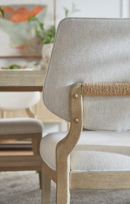 Salt Life Home - Sunset Cove Sanibel Brown Upholstered Side Chair Two Pack - D5783-63 view 7