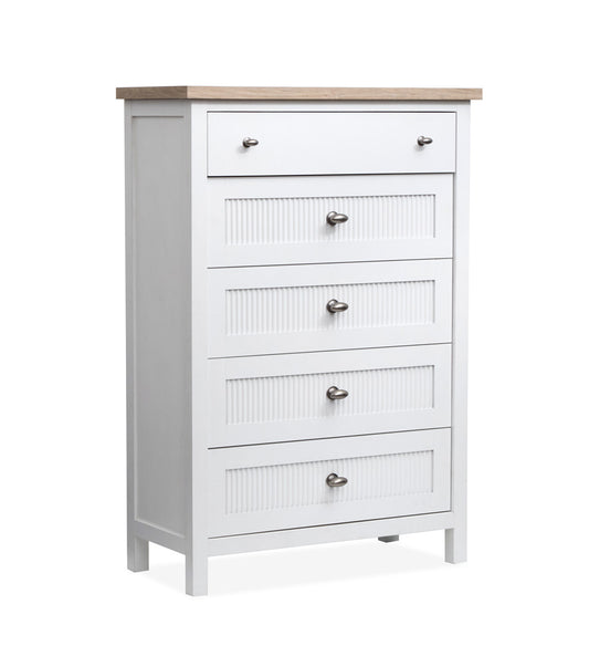 Salt Life Home - Windmill Harbour White Whisp And Sand Drawer Chest - B6313-10 view 1