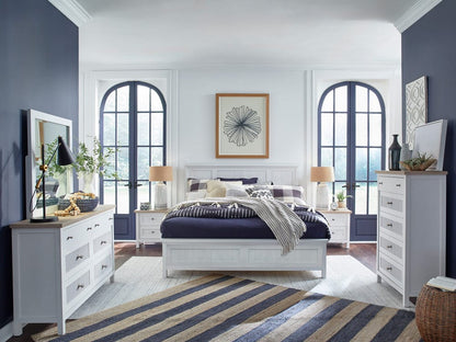Salt Life Home - Windmill Harbour White Whisp And Sand Drawer Chest - B6313-10 view 7