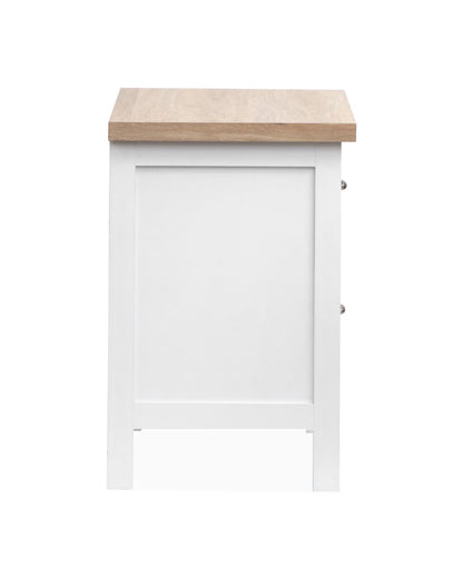 Salt Life Home - Windmill Harbour White Whisp And Sand Drawer Nightstand - B6313-01 view 3