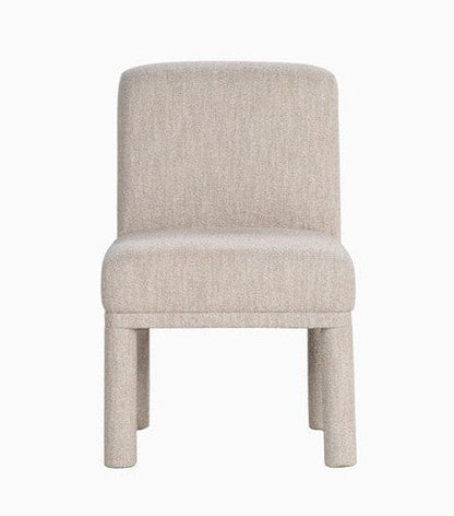 Salted Oak - Catalina Fully Upholstered Beige Dining Chair Polyester Fabric Modern Design - STO1202-CYC view 1