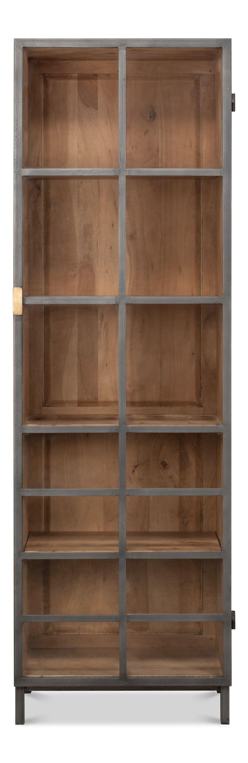 Sarreid Ltd - A Gem Of A Handle Display Cabinet,Right - 40661R veiw 2