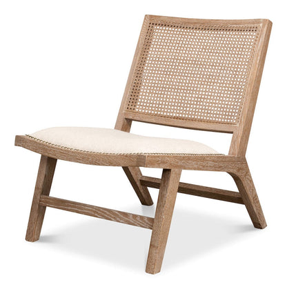 Sarreid Ltd - Abella Chair in Beige - 53478 view 1