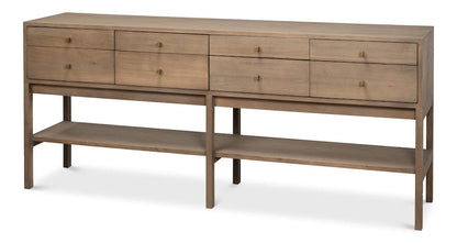 Sarreid Ltd - Adler Console Table in Natural - 54144 view 1