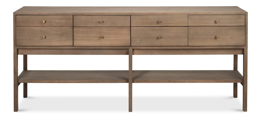 Sarreid Ltd - Adler Console Table in Natural - 54144 view 2