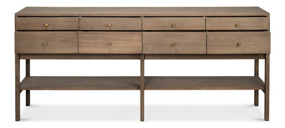 Sarreid Ltd - Adler Console Table in Natural - 54144 view 3