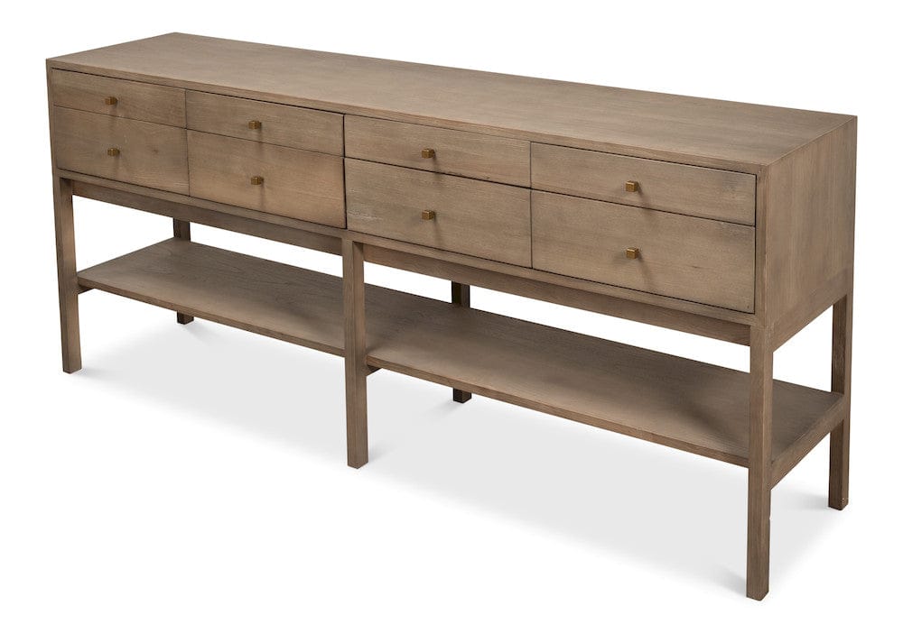 Sarreid Ltd - Adler Console Table in Natural - 54144 view 4
