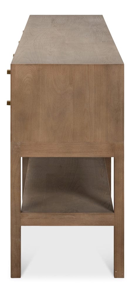 Sarreid Ltd - Adler Console Table in Natural - 54144 view 8