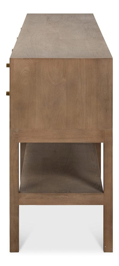 Sarreid Ltd - Adler Console Table in Natural - 54144 view 8