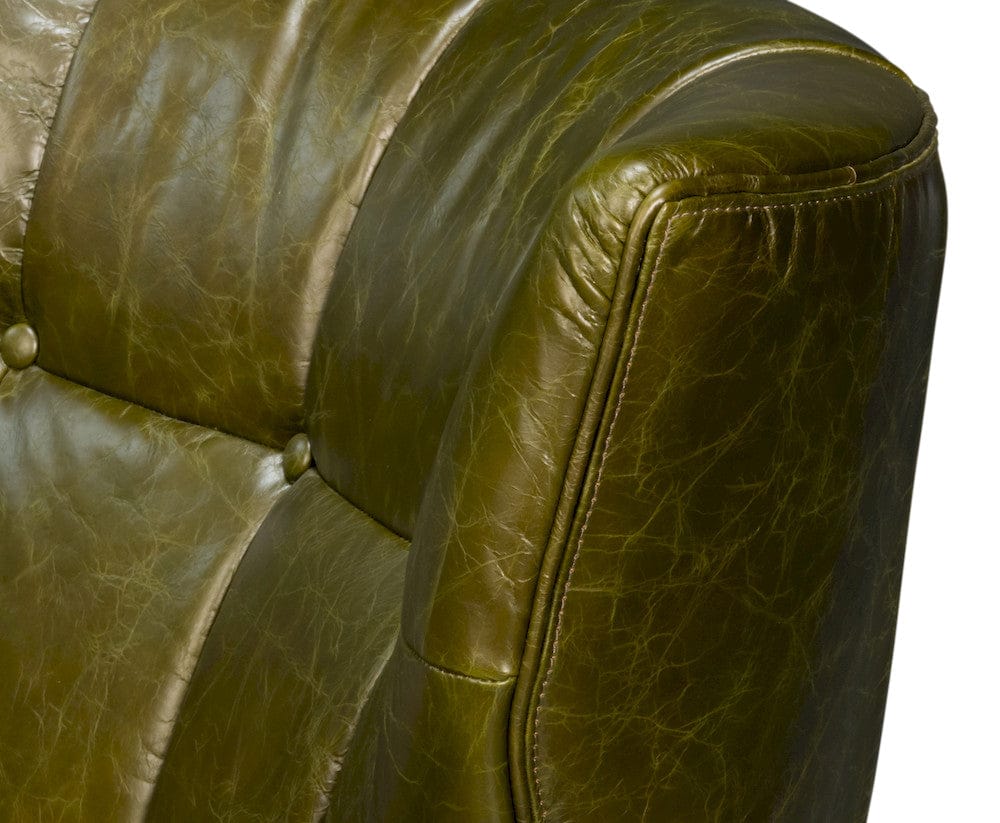Sarreid Ltd - Alastair Chair, Britain Green in Green - 54275 view 8