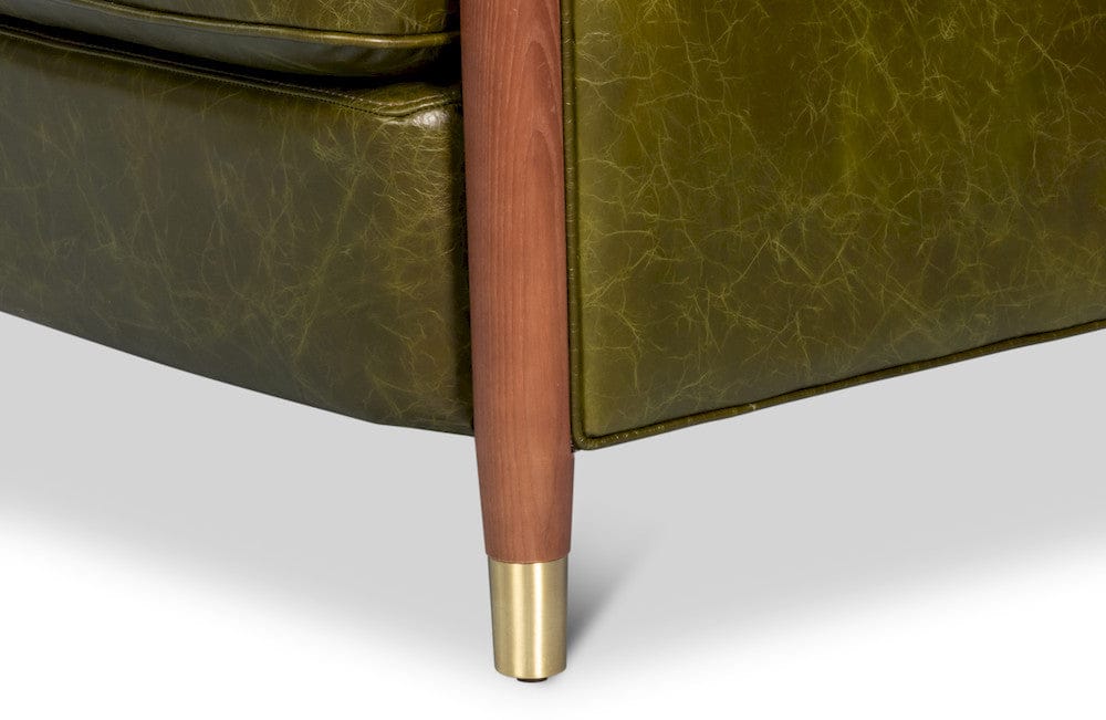 Sarreid Ltd - Alastair Chair, Britain Green in Green - 54275 view 9