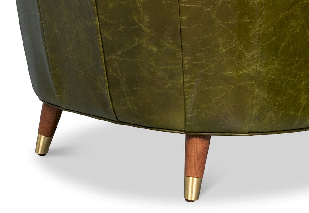 Sarreid Ltd - Alastair Chair, Britain Green in Green - 54275 view 11