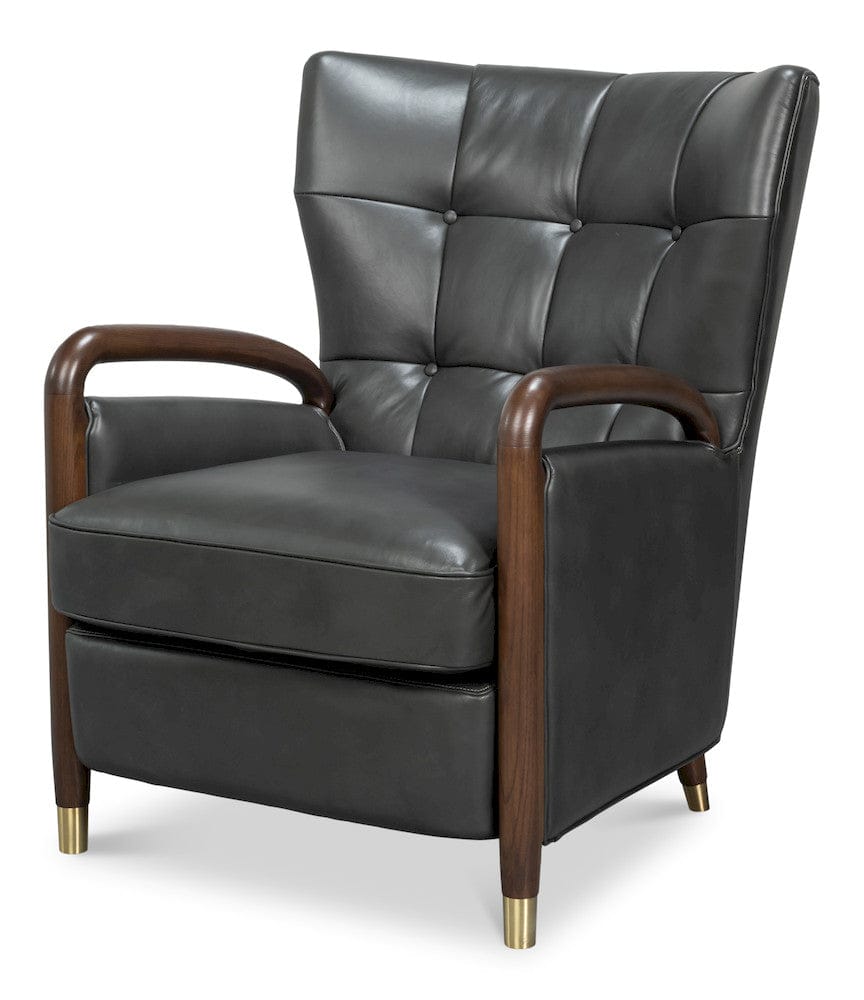 Sarreid Ltd - Alastair Chair, Portland Gray in Grey - 54275-PG view 1