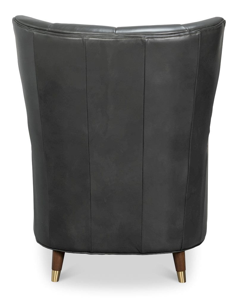 Sarreid Ltd - Alastair Chair, Portland Gray in Grey - 54275-PG view 4