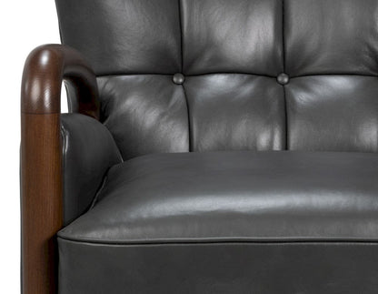 Sarreid Ltd - Alastair Chair, Portland Gray in Grey - 54275-PG view 9