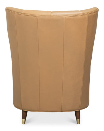 Sarreid Ltd - Alastair Chair, Westbury Brown in Brown - 54275-WB view 4