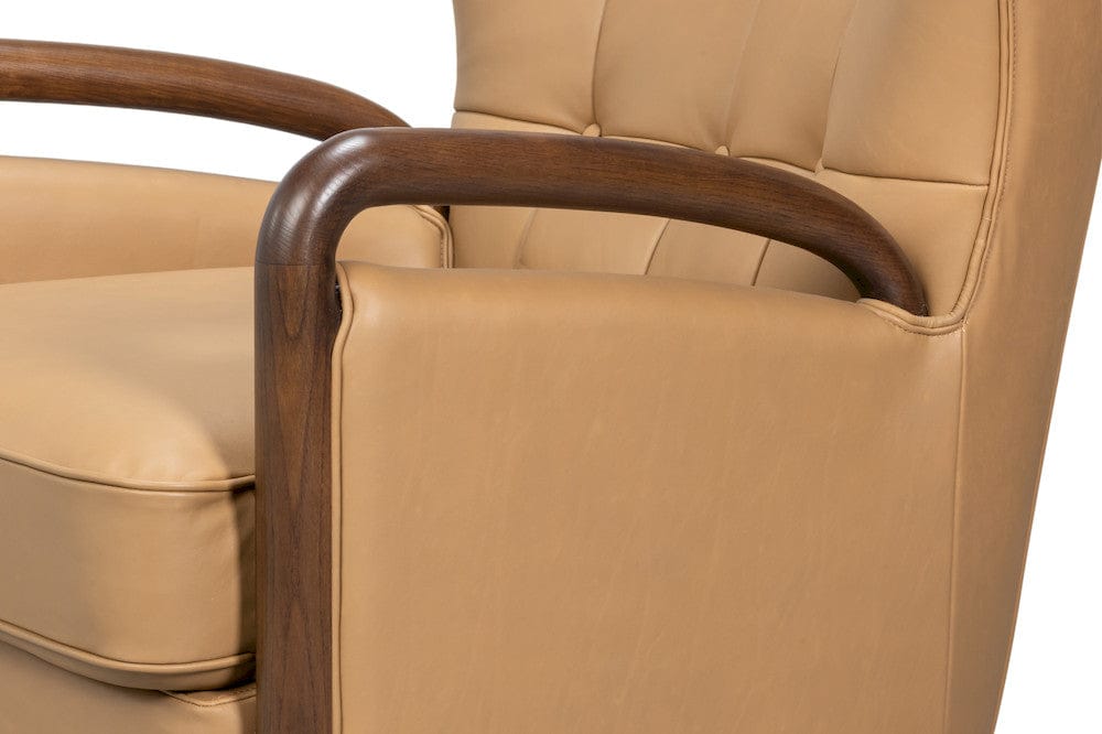 Sarreid Ltd - Alastair Chair, Westbury Brown in Brown - 54275-WB view 6