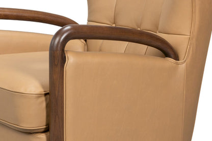 Sarreid Ltd - Alastair Chair, Westbury Brown in Brown - 54275-WB view 6