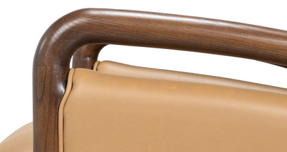 Sarreid Ltd - Alastair Chair, Westbury Brown in Brown - 54275-WB view 11