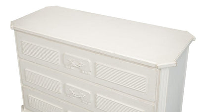 Sarreid Ltd - Altus Commode, Antique White in White - 40679-3 view 4