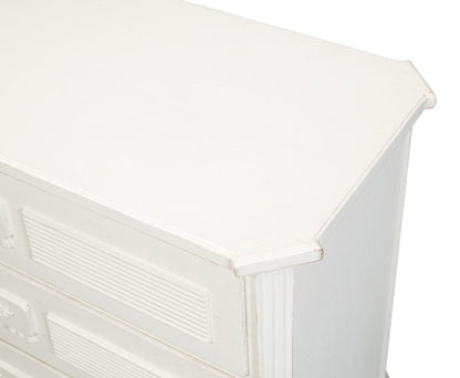 Sarreid Ltd - Altus Commode, Antique White in White - 40679-3 view 5