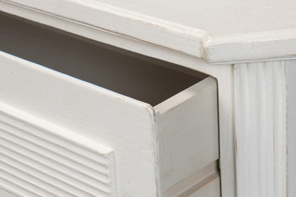 Sarreid Ltd - Altus Commode, Antique White in White - 40679-3 view 6
