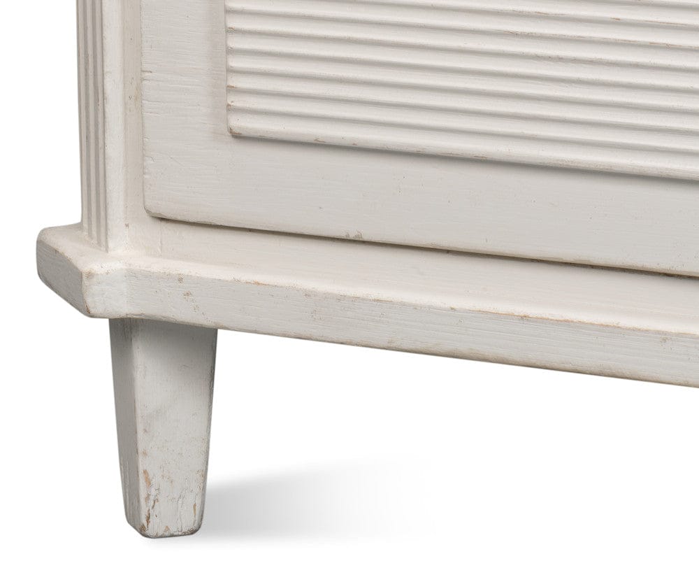 Sarreid Ltd - Altus Commode, Antique White in White - 40679-3 view 11