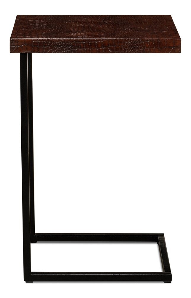 Sarreid Ltd - Apple Orchard Laptop Table - Brown - 26380 veiw 2