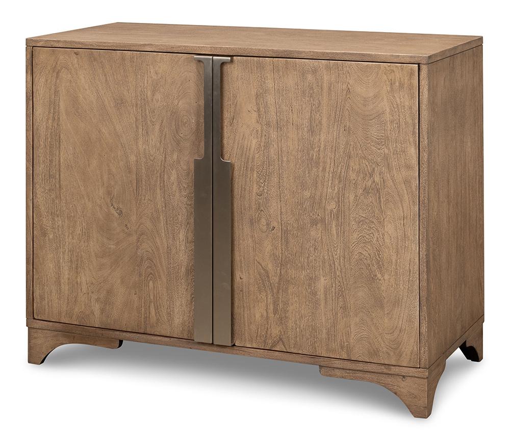 Sarreid Ltd - Augustus 2 Door Cabinet - Tan - 53435 veiw 1