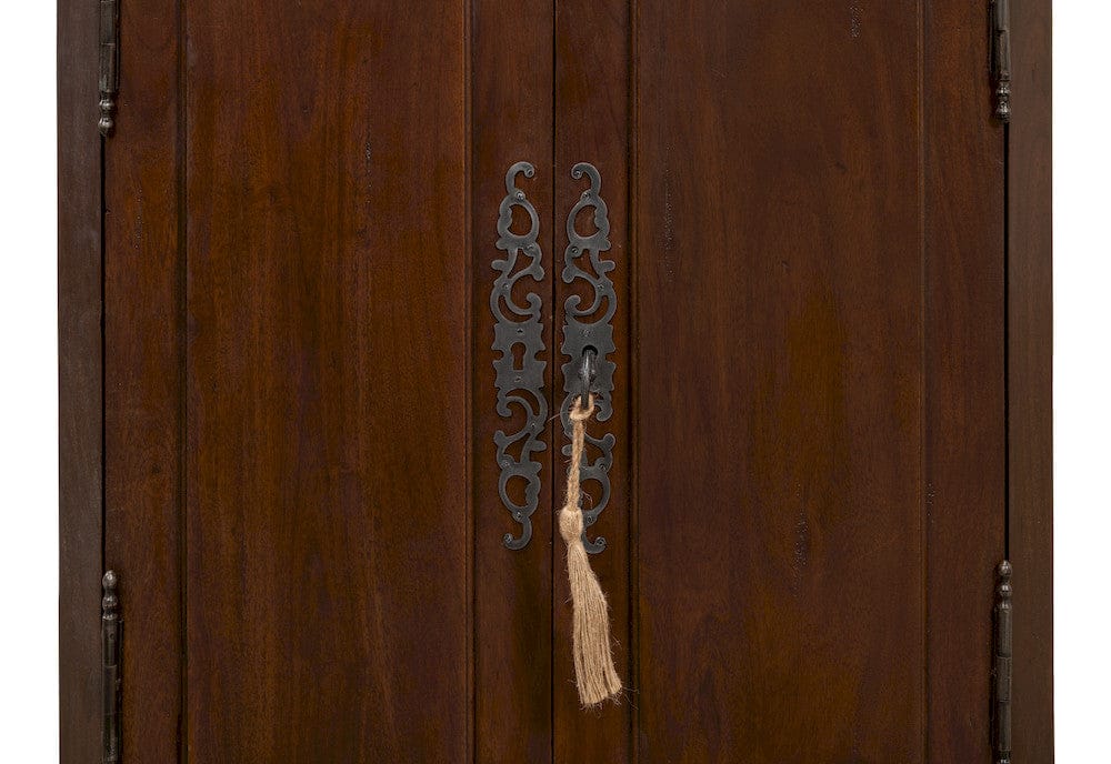 Sarreid Ltd - Austrian Hall Cabinet, Walnut in Brown - 27284 view 11