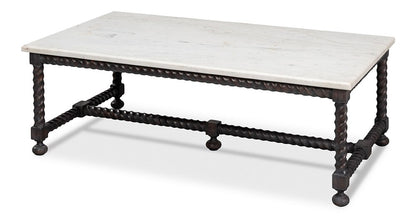 Sarreid Ltd - Barley Cocktail Table - Brown - 53905 veiw 1