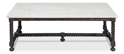 Sarreid Ltd - Barley Cocktail Table - Brown - 53905 veiw 2