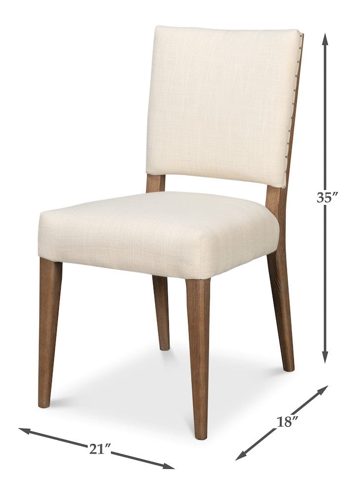 Sarreid Ltd - Bauhaus Chair in Beige - 54272-DO view 13