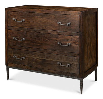 Sarreid Ltd - Bauhaus Chest Of Drawers - 30405 veiw 1