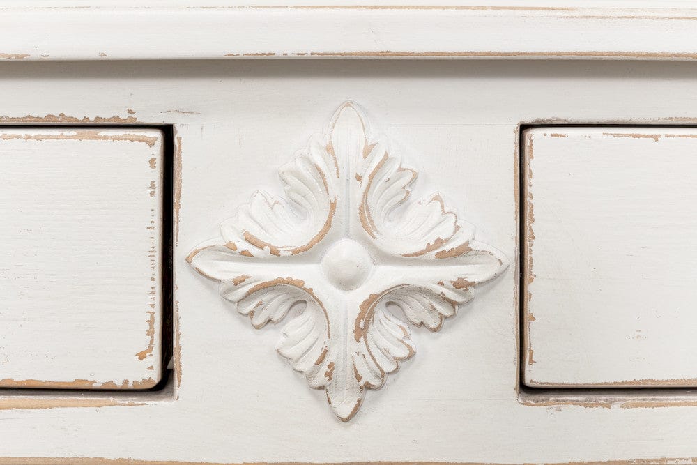 Sarreid Ltd - Beacon Hill Display Case, White in White - 53232 view 11