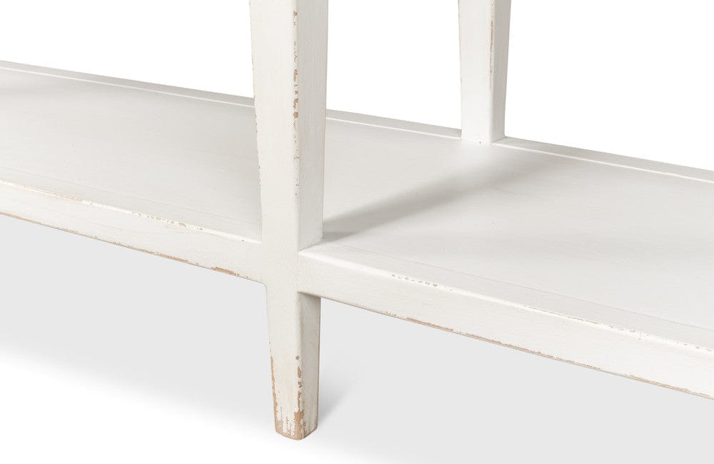 Sarreid Ltd - Beacon Hill Display Case, White in White - 53232 view 12