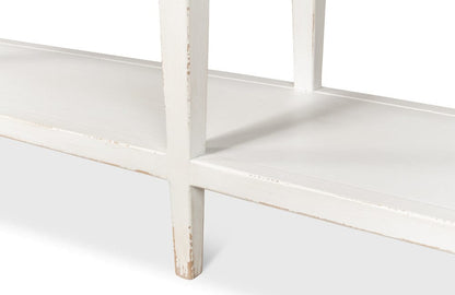 Sarreid Ltd - Beacon Hill Display Case, White in White - 53232 view 12